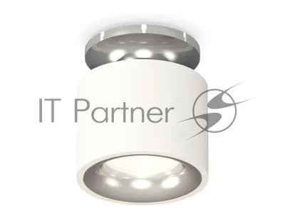 Светильник Ambrella Light XS7510081 SWH/PSL белый песок/серебро полированное MR16 GU5.3 (N7927, C7510, N7012)