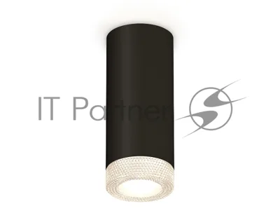 Светильник Ambrella Light XS7443010 SBK/CL черный песок/прозрачный MR16 GU5.3 (C7443, N7191)