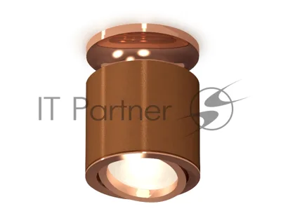 Светильник Ambrella Light XS7404140 SCF/PPG кофе песок/золото розовое полированное MR16 GU5.3 (N7930, C7404, N7005)