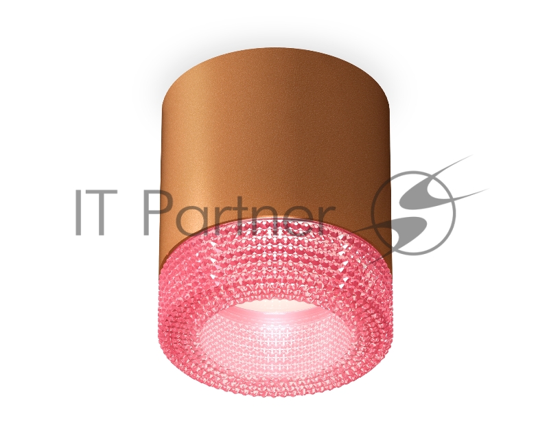 Светильник Ambrella Light XS7404030 SCF/PI кофе песок/розовый MR16 GU5.3 (C7404, N7193)