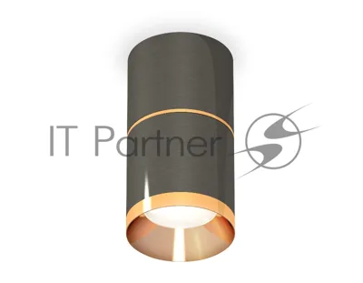 Светильник Ambrella Light XS7403081 DCH/PYG черный хром/золото желтое полированное MR16 GU5.3 (C7403, A2072, C7403, N7034)