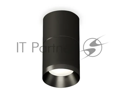 Светильник Ambrella Light XS7402161 SBK/PBK черный песок/черный полированный MR16 GU5.3 (C7402, A2071, C7402, N7031)