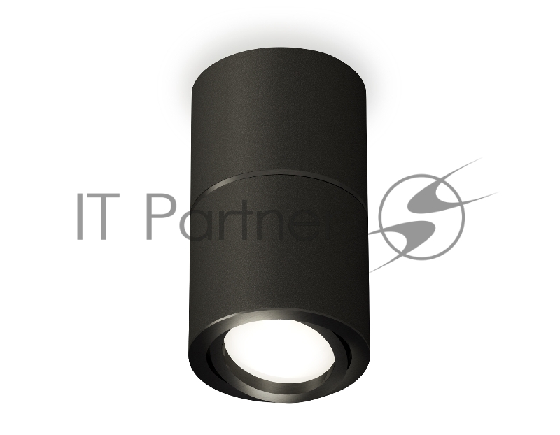 Светильник Ambrella Light XS7402160 SBK/PBK черный песок/черный полированный MR16 GU5.3 (C7402, A2071, C7402, N7002)
