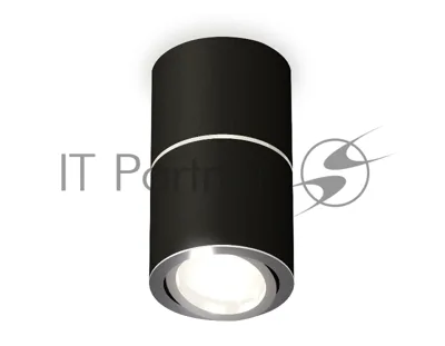 Светильник Ambrella Light XS7402140 SBK/PSL черный песок/серебро полированное MR16 GU5.3 (C7402, A2070, C7402, N7003)