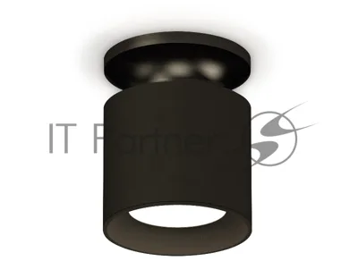Светильник Ambrella Light XS7402063 SBK/PBK черный песок/черный полированный MR16 GU5.3 (N7926, C7402, N7021)