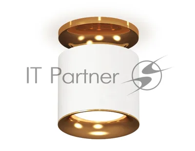 Светильник Ambrella Light XS7401122 SWH/PYG белый песок/золото желтое полированное MR16 GU5.3 (N7929, C7401, N7014)