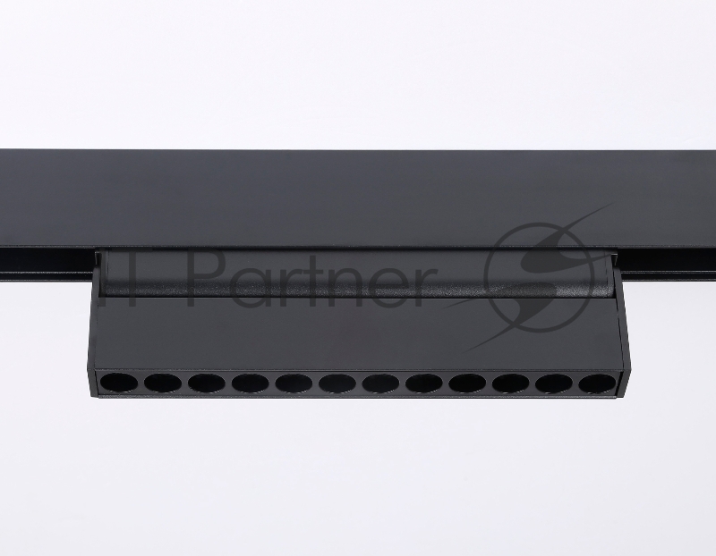Светильник трековый светодиодный GL4048 BK черный IP20 12W 4200K 48V 24° 223x22x105