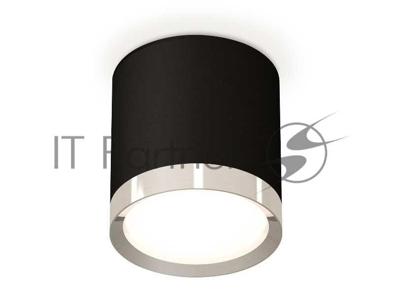Светильник Ambrella Light XS8142003 SBK/PSL черный песок/серебро полированное GX53 (C8142, N8118)