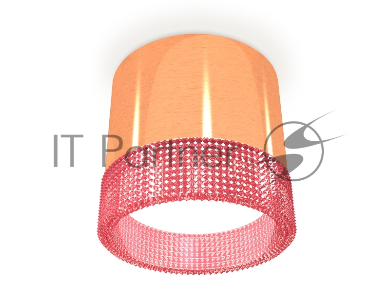 Светильник Ambrella Light XS8122022 PPG/PI золото розовое полированное/розовый GX53 (C8122, N8486)