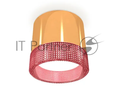 Светильник Ambrella Light XS8121022 PYG/PI золото желтое полированное/розовый GX53 (C8121, N8486)