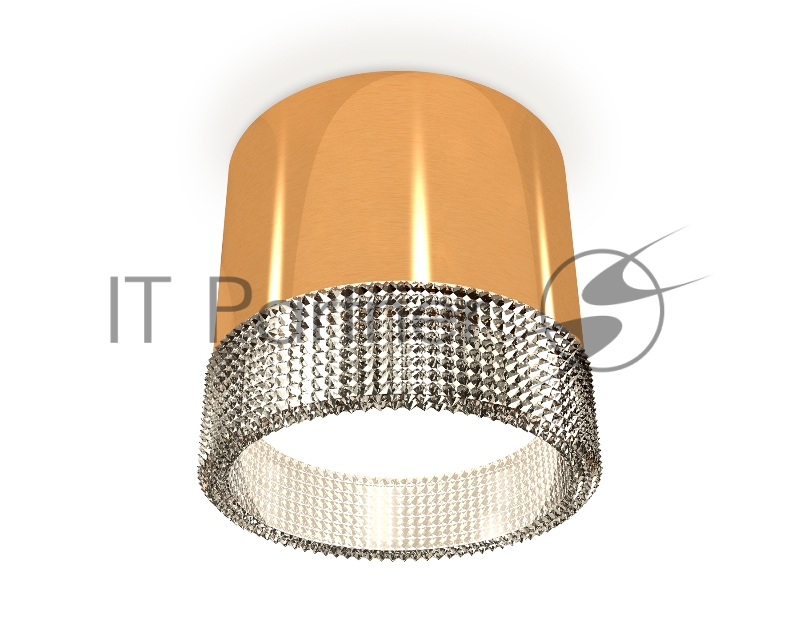 Светильник Ambrella Light XS8121020 PYG/CL золото желтое полированное/прозрачный GX53 (C8121, N8480)