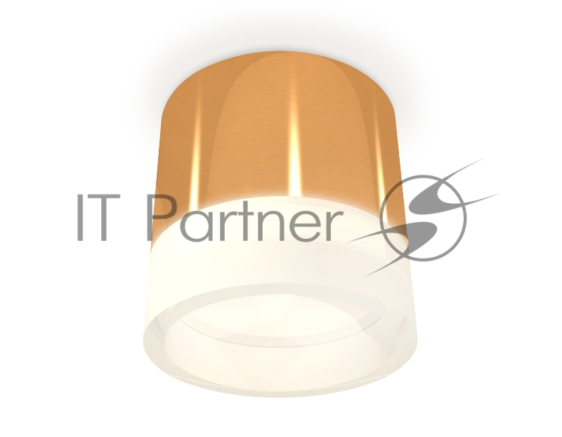 Светильник Ambrella Light XS8121010 PYG/FR золото желтое полированное/белый матовый GX53 (C8121, N8401)
