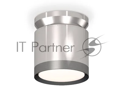 Светильник Ambrella Light XS8120010 PSL/PPH серебро полированное/графит полированный GX53 (N8904, C8120, N8133)