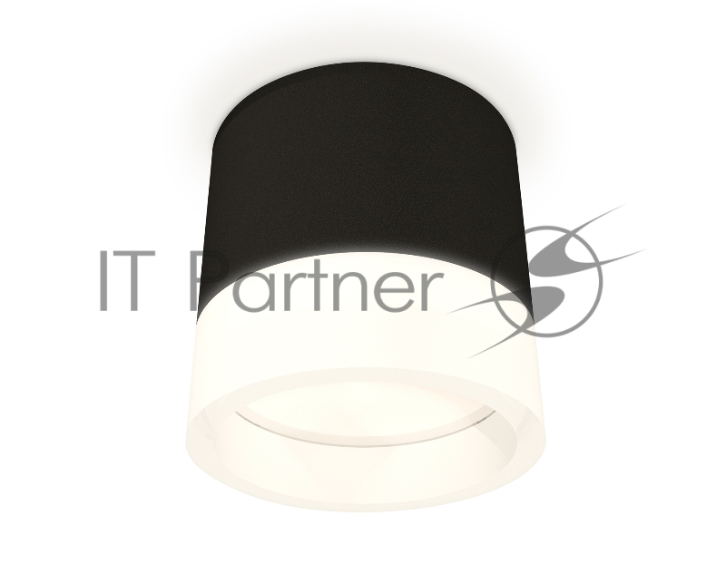 Светильник Ambrella Light XS8111001 SBK/FR черный песок/белый матовый GX53 (C8111, N8401)