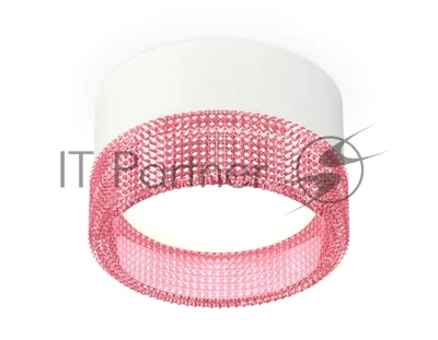 Светильник Ambrella Light XS8101032 SWH/PI белый песок/розовый GX53 (C8101, N8486)