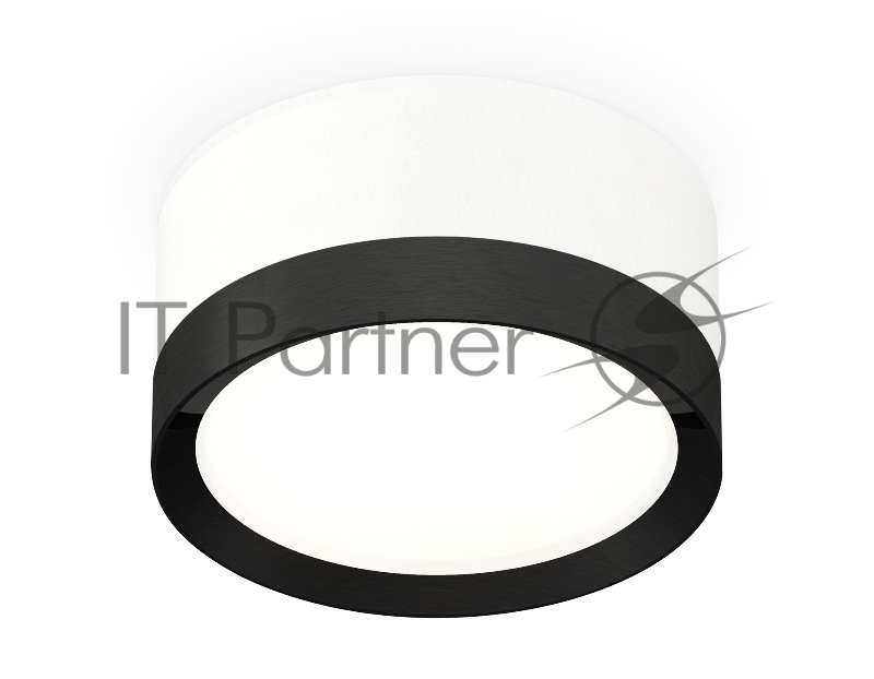 Светильник Ambrella Light XS8101002 SWH/PBK белый песок/черный полированный GX53 (C8101, N8113)