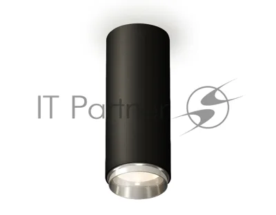 Светильник Ambrella Light XS6343003 SBK/PSL черный песок/серебро полированное MR16 GU5.3 (C6343, N6122)