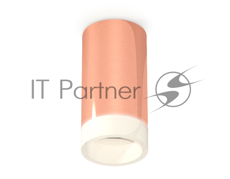 Светильник Ambrella Light XS6326021 PPG/FR золото розовое полированное/белый матовый MR16 GU5.3 (C6326, N6248)