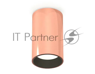 Светильник Ambrella Light XS6326003 PPG/SBK золото розовое полированное/черный песок MR16 GU5.3 (C6326, N6111)