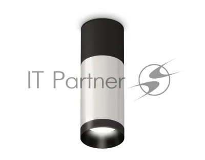 Светильник Ambrella Light XS6324060 SSL/SBK/PBK серебро песок/черный песок/черный полированный MR16 GU5.3