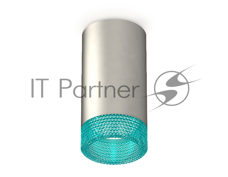 Светильник Ambrella Light XS6324021 SSL/BL серебро песок/голубой MR16 GU5.3 (C6324, N6153)