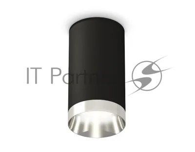 Светильник Ambrella Light XS6323022 SBK/PSL черный песок/серебро полированное MR16 GU5.3 (C6323, N6132)