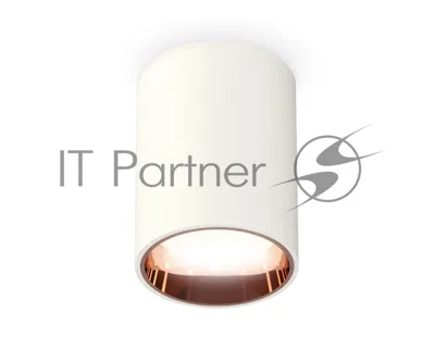 Светильник Ambrella Light XS6312024 SWH/PPG белый песок/золото розовое полированное MR16 GU5.3 (C6312, N6114)