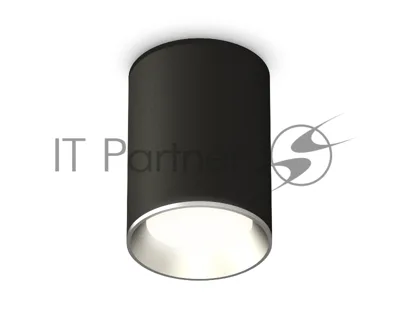 Светильник Ambrella Light XS6313002 SBK/PSL черный песок/серебро полированное MR16 GU5.3 (C6313, N6104)