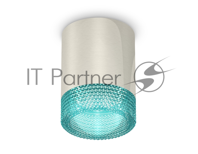 Светильник Ambrella Light XS6305011 PSL/BL серебро полированное/голубой MR16 GU5.3 (C6305, N6153)