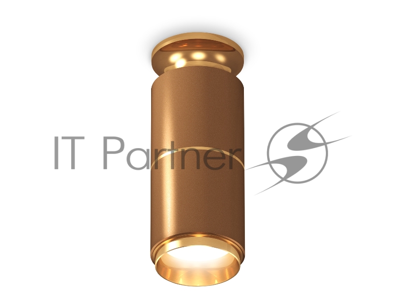 Светильник Ambrella Light XS6304190 SCF/PYG кофе песок/золото желтое полированное MR16 GU5.3 (N6905, C6304, A2062, N6124)