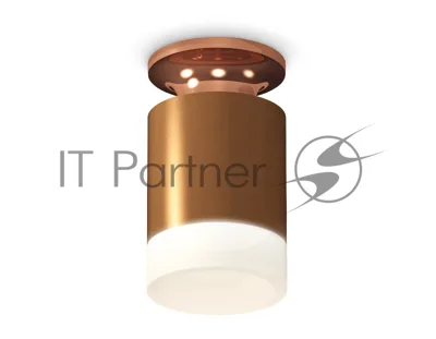Светильник Ambrella Light XS6304153 SCF/PPG/FR кофе песок/золото розовое полированное/белый матовый MR16 GU5.3