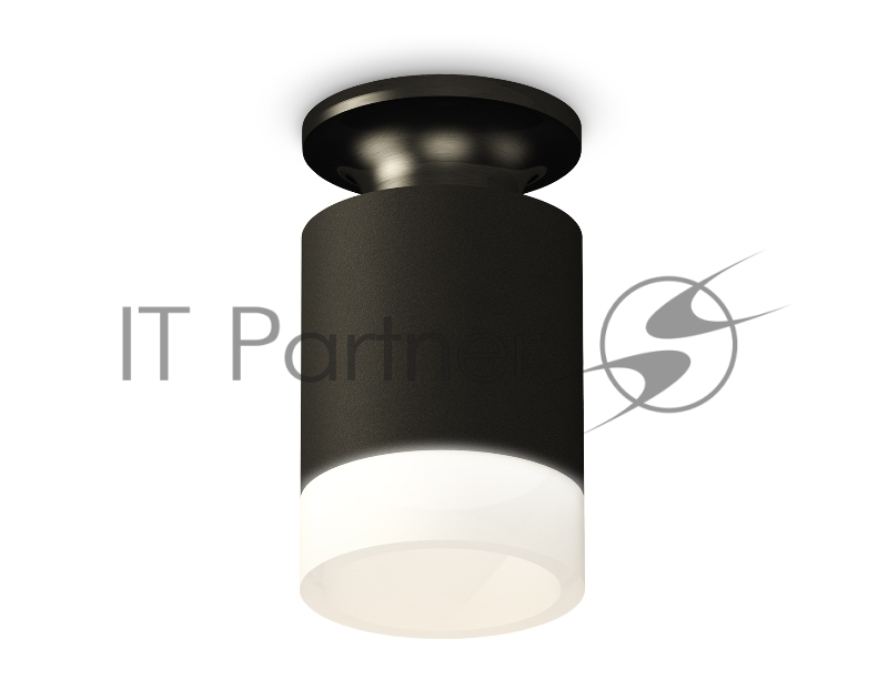 Светильник Ambrella Light XS6302111 SBK/PBK/FR черный песок/черный полированный/белый матовый MR16 GU5.3 (N6902, C6302, N6248)