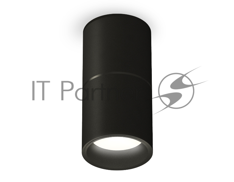 Светильник Ambrella Light XS6302080 SBK/PBK черный песок/черный полированный MR16 GU5.3 (C6302, A2061, N6111)