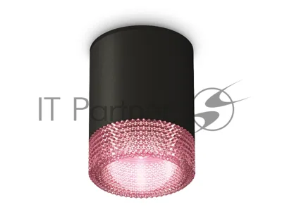 Светильник Ambrella Light XS6302042 SBK/PI черный песок/розовый MR16 GU5.3 (C6302, N6152)