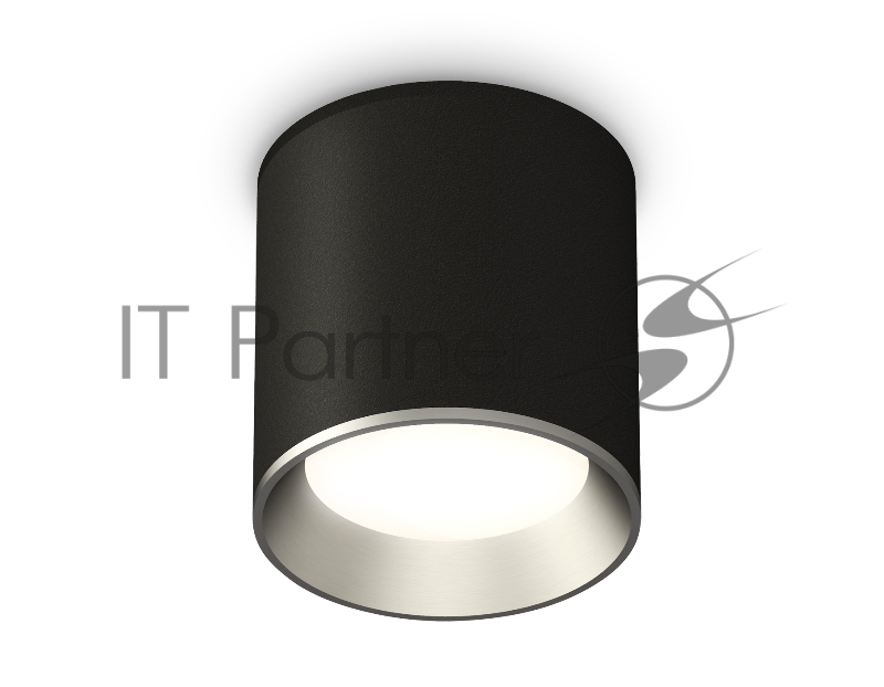 Светильник Ambrella Light XS6302003 SBK/PSL черный песок/серебро полированное MR16 GU5.3 (C6302, N6104)