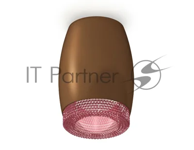 Светильник Ambrella Light XS1124010 SCF/PI кофе песок/розовый MR16 GU5.3 (C1124, N7193)