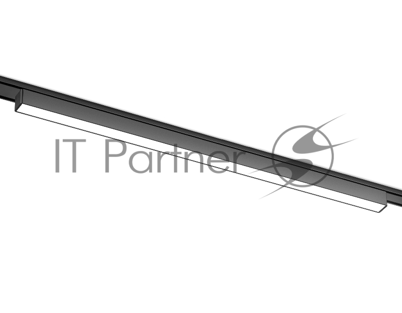 Светильник трековый светодиодный GV1455 BK черный IP20 20W 4200K 48V 615x26x24