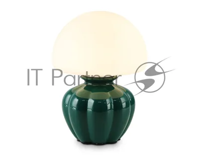 Настольная лампа Ambrella light LH53249 GN/WH зеленый/белый G9 max 28W D165*220
