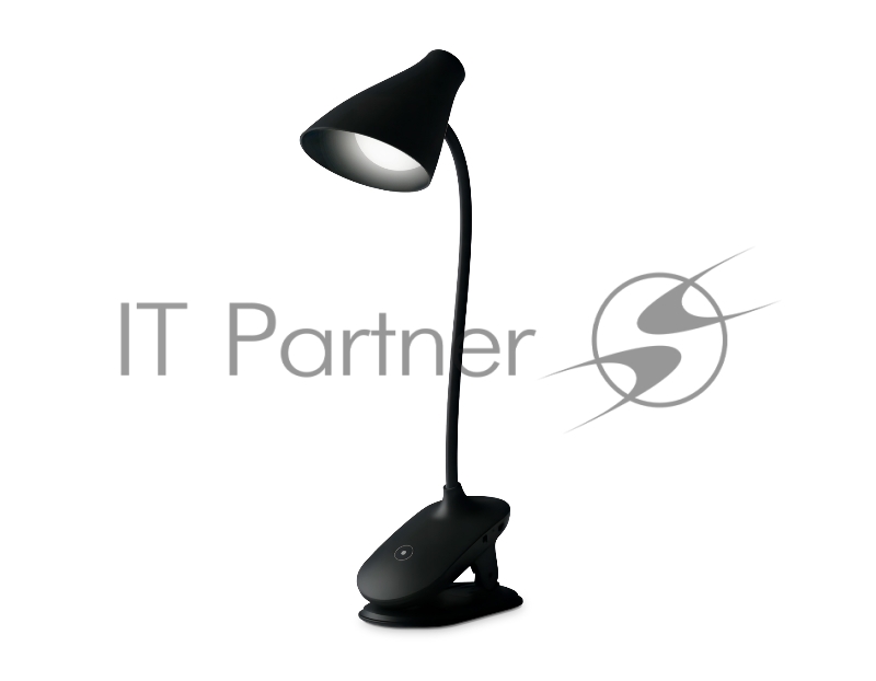 Светодиодная настольная лампа Ambrella light DE707 BK черный LED 3000-6000K 4W