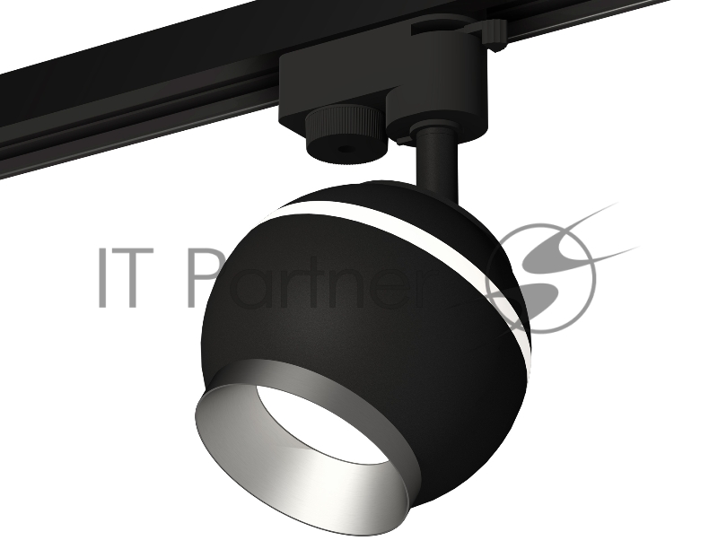 Светильник Ambrella light XT1102004 SBK/MCH черный песок/хром матовый GU5.3 LED 3W 4200K (A2521, C1102, N7033)