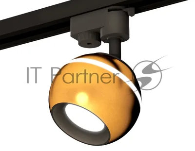 Светильник Ambrella light XT1105001 PYG/SBK золото желтое полированное/черный песок MR16 GU5.3 LED 3W 4200K