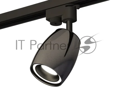 Светильник Ambrella light XT1123010 DCH/SBK/FR черный хром/черный песок/белый матовый MR16 GU5.3 (A2521, C1123, N7111)