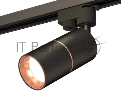 Светильник Ambrella light XT6302030 SBK/PPG черный песок/золото розовое полированное MR16 GU5.3