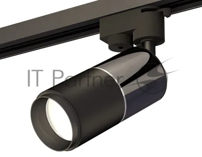 Светильник Ambrella light XT6302040 SBK/DCH/PBK черный песок/черный хром/черный полированный MR16 GU5.3