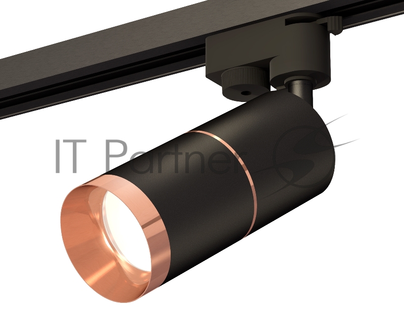 Светильник Ambrella light XT6302031 SBK/PPG черный песок/золото розовое полированное MR16 GU5.3