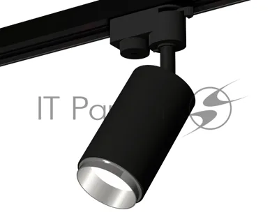Светильник Ambrella light XT6323042 SBK/PSL черный песок/серебро полированное MR16 GU5.3 (A2521, C6323, N6122)