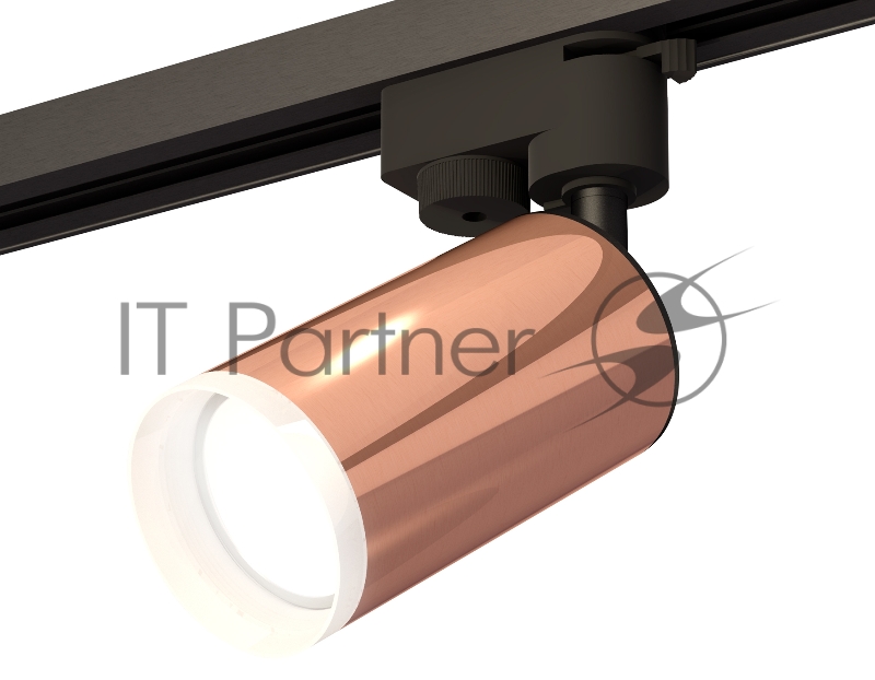 Светильник Ambrella light XT6326012 PPG/SBK/FR золото розовое полированное/черный песок/белый матовый MR16 GU5.3