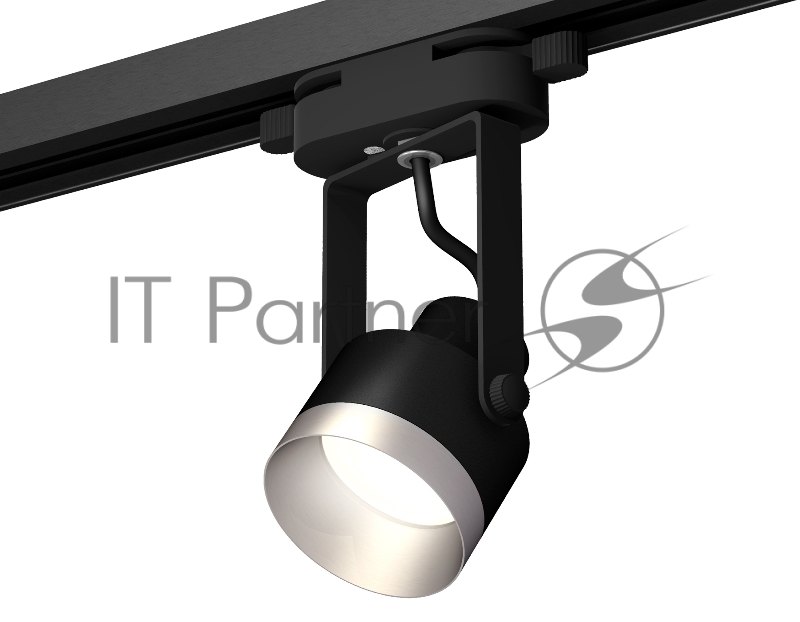 Светильник Ambrella light XT6602043 PBK/MCH черный полированный/хром матовый MR16 GU10 (C6602, N6133)