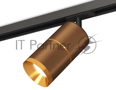 Светильник Ambrella light XT7404002 SCF/PYG/SBK кофе песок/золото желтое полированное/черный песок MR16 GU5.3