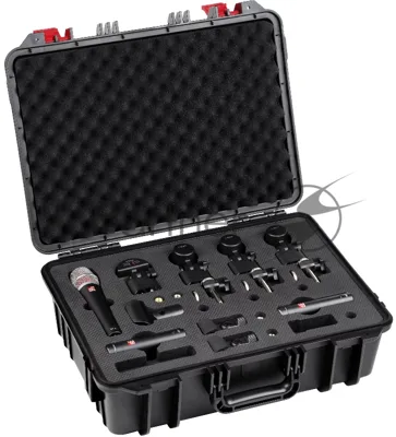 Набор микрофонов для ударной установки sE Electronics V PACK ARENA 1 х микрофон V KICK, 3 х микрофона V BEAT, 3 х крепления V CLAMP, 1 х микрофон V7 X, 2 х конденсаторных микрофона sE8, пластиковый кейс